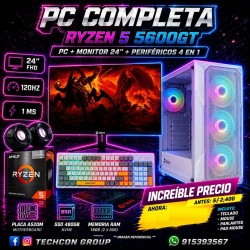 PC COMPLETA RYZEN 5 5600G -...