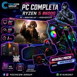 PC COMPLETA RYZEN 5 8600G...