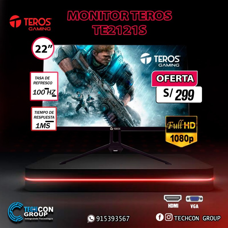 MONITOR TEROS 22" TE2121S