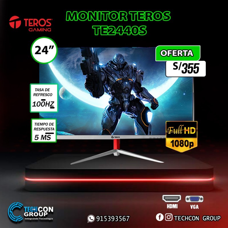 MONITOR TEROS 24" TE2440S