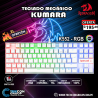 TECLADO MECANICO REDRAGON KUMARA K552 RGB WHITE RGB
