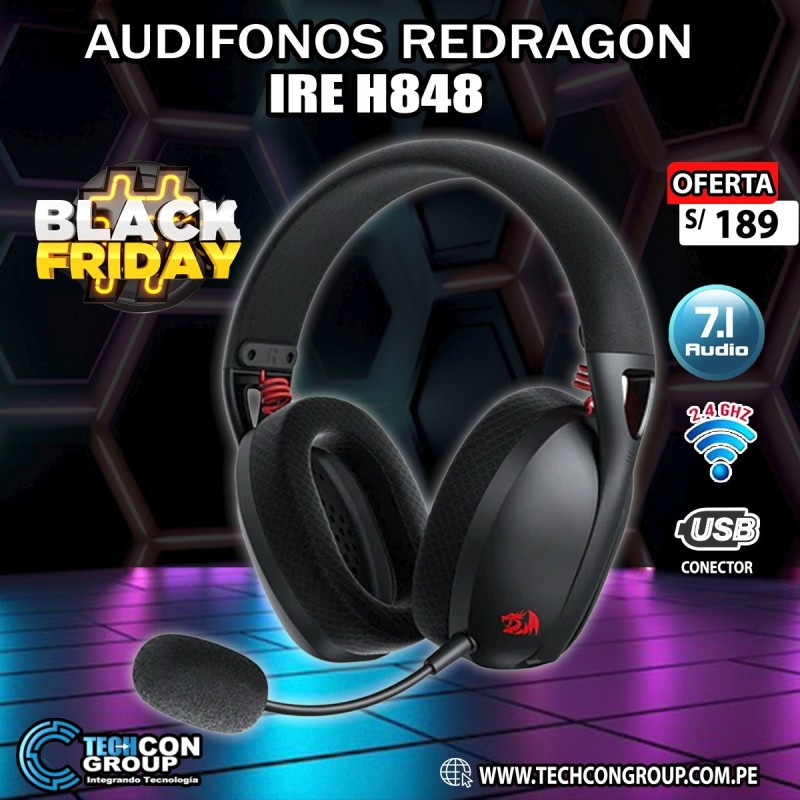AUDIFONO INALAMBRICO REDRAGON IRE